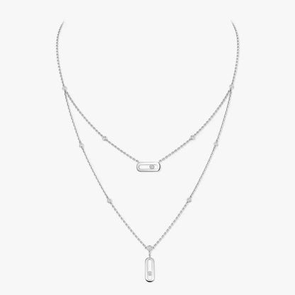 [⭐Shinejoy] Move Uno Diamond Necklace