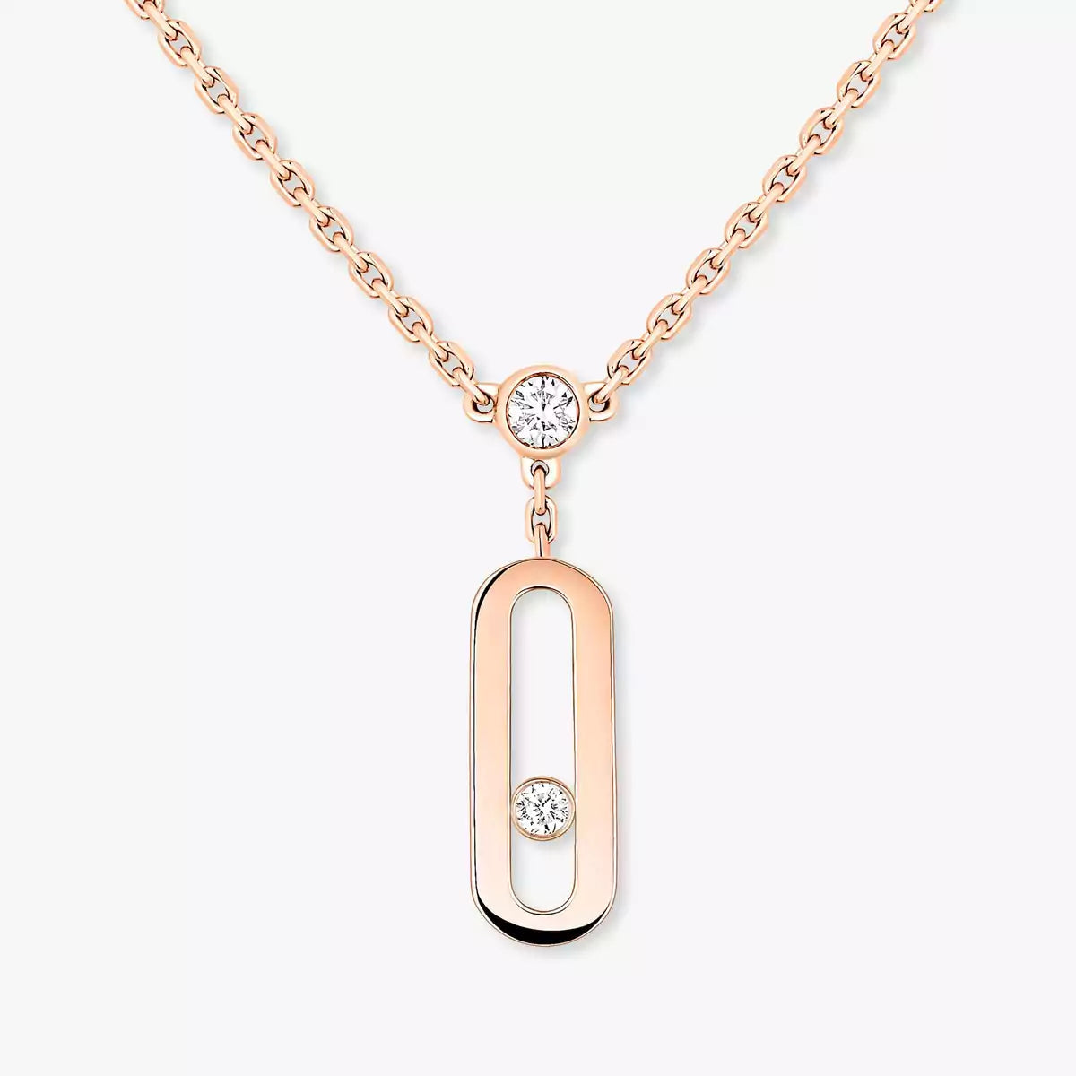 [⭐Shinejoy] Move Uno Diamond Necklace