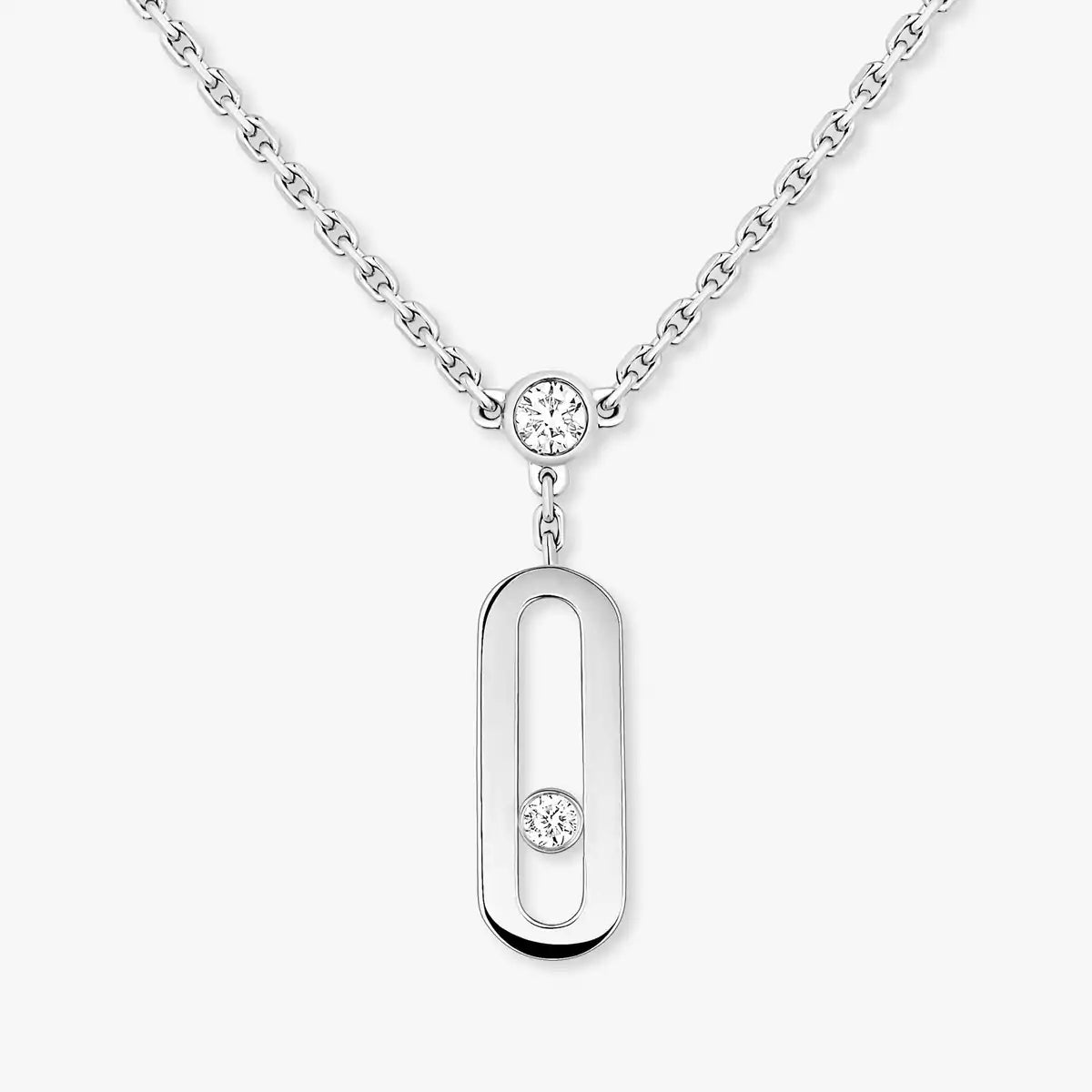 [⭐Shinejoy] Move Uno Diamond Necklace