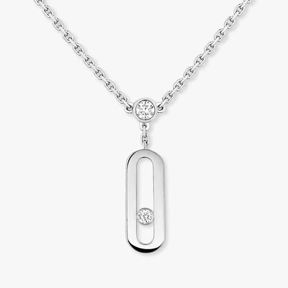 [⭐Shinejoy] Move Uno Diamond Necklace