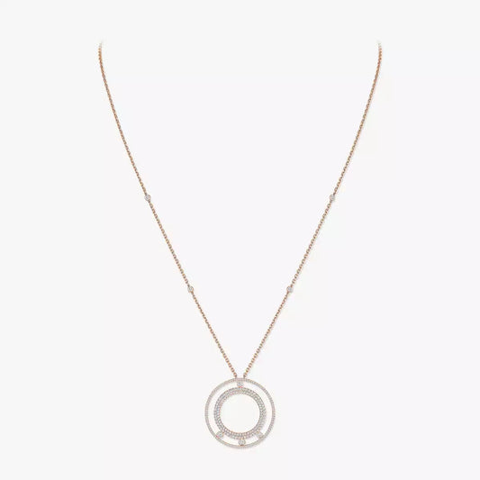 [⭐Shinejoy]Move Romane Long Pave_-Set Diamond Necklace