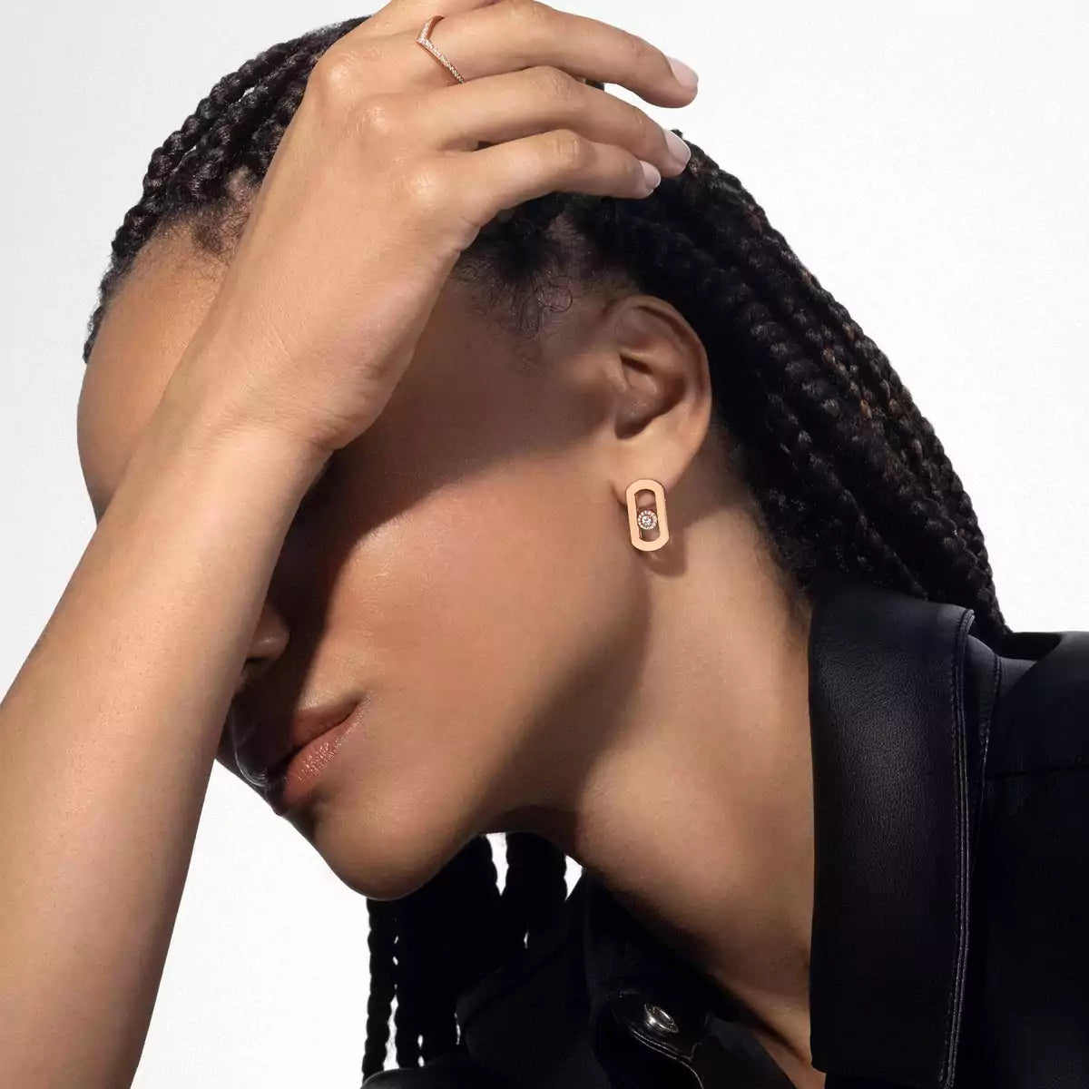 [⭐Shinejoy]So Move Diamond Earrings in Yellow Gold