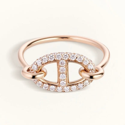 [⭐Shinejoy]RONDE SMALL DIAMOND RING