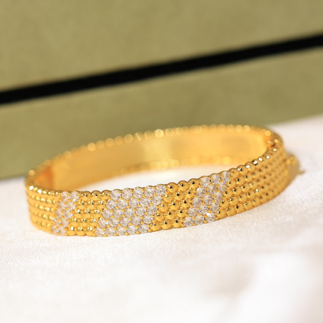 [⭐Shinejoy]  FIVE-ROW DIAMOND BRACELET