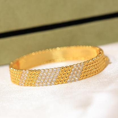 [⭐Shinejoy]  FIVE-ROW DIAMOND BRACELET