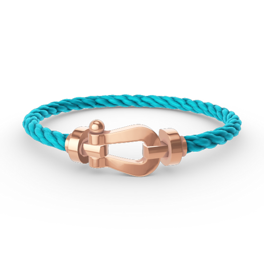 [⭐Shinejoy]FORCE LARGE HORSESHOE NO DIAMOND BRACELET ROSE GOLD
