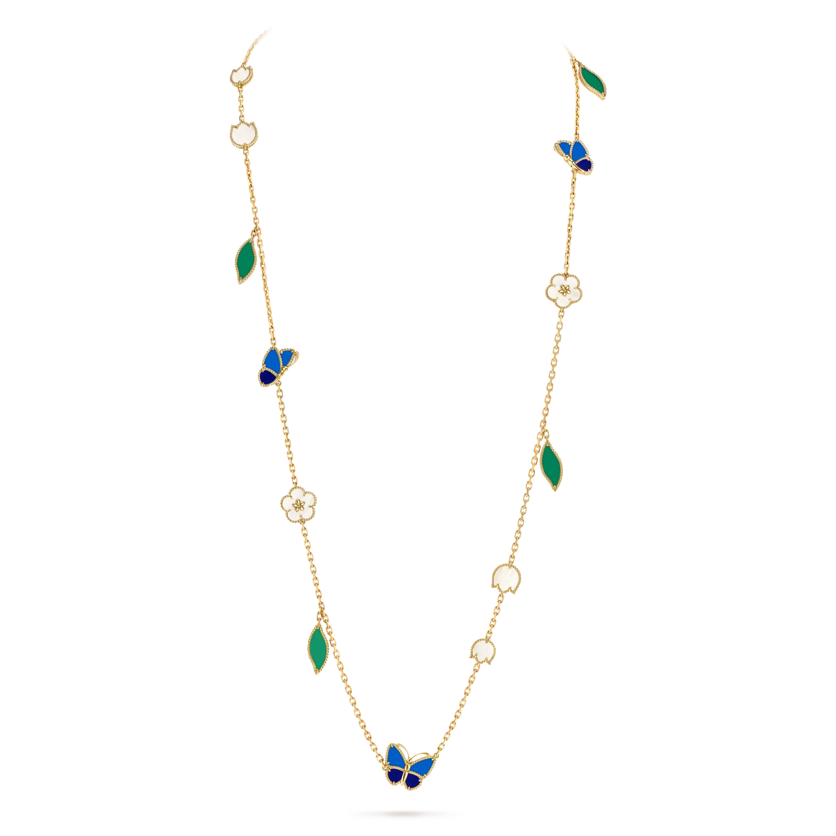 [⭐Shinejoy] 26 NEW CLOVER 15 MOTIFS LUCKY NECKLACE