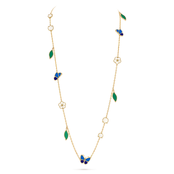 [⭐Shinejoy] 26 NEW CLOVER 15 MOTIFS LUCKY NECKLACE