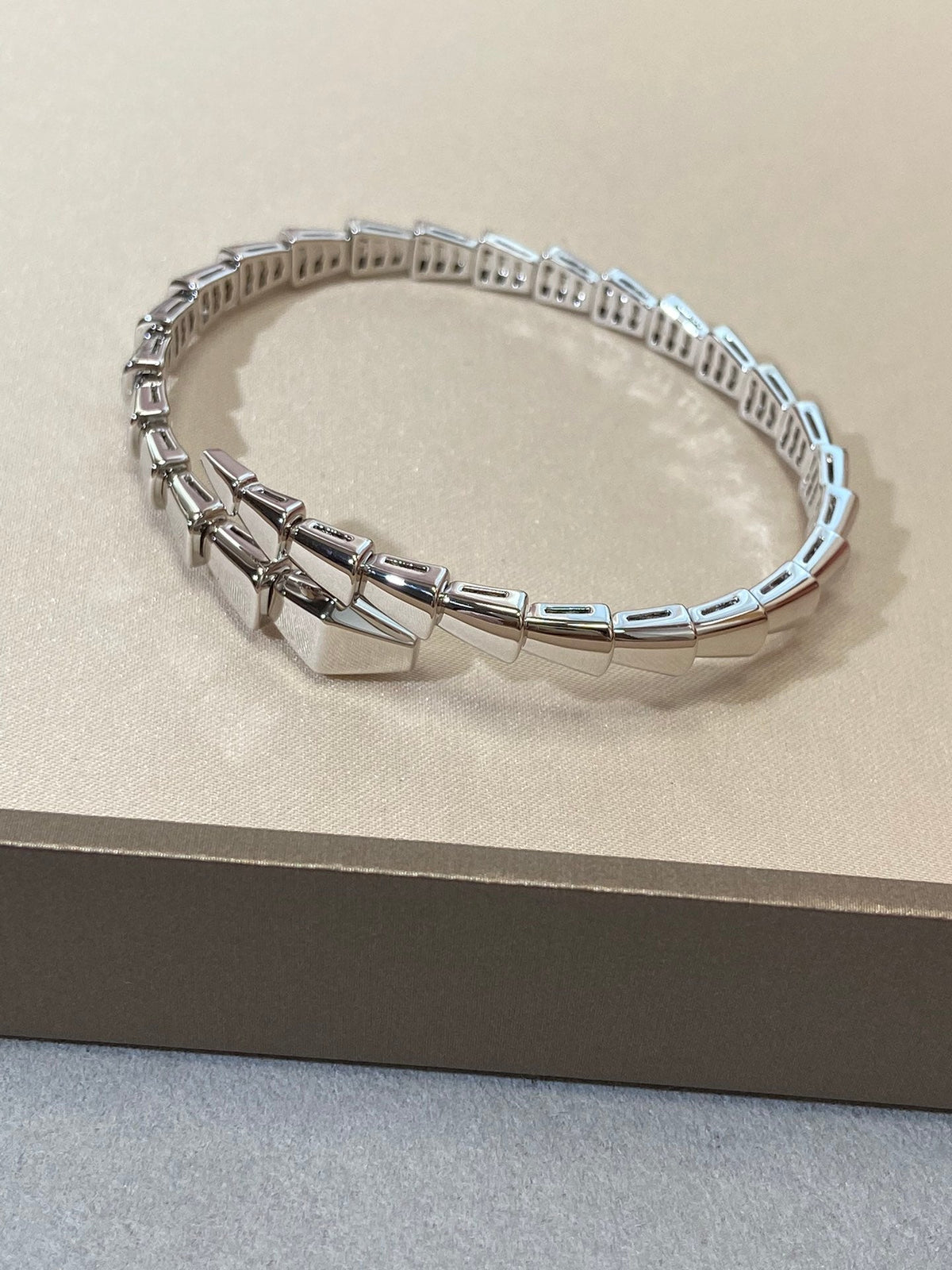 [⭐Shinejoy]SERPENTI VIPER SILVER BRACELET