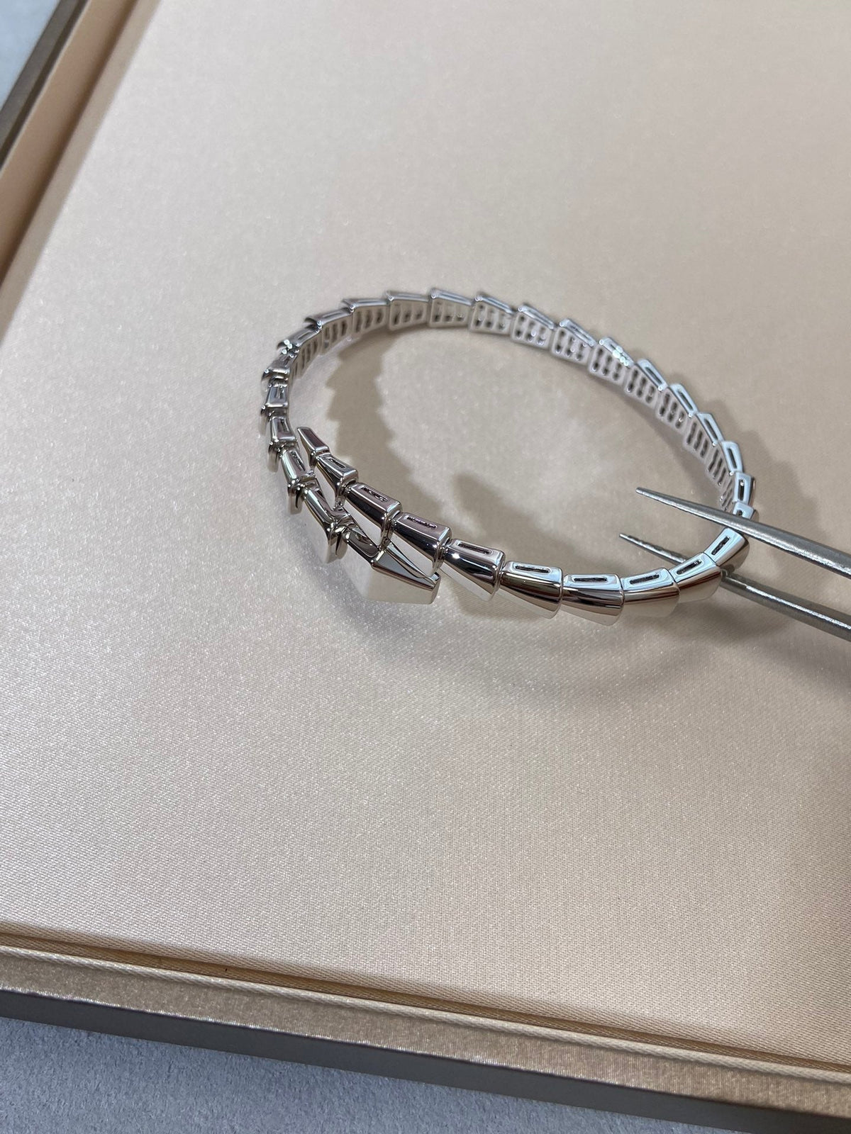 [⭐Shinejoy]SERPENTI VIPER SILVER BRACELET