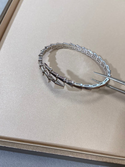[⭐Shinejoy]SERPENTI VIPER SILVER BRACELET