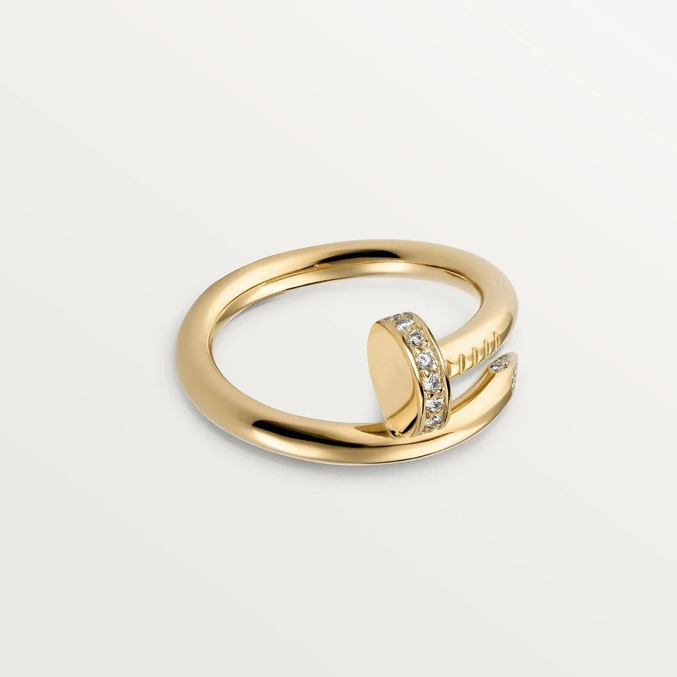 [⭐Shinejoy]JUSTE RING 2.65MM GOLD DIAMOND