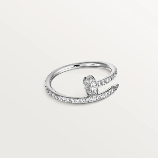 [⭐Shinejoy]JUSTE RING 1.8MM SILVER DIAMONDS